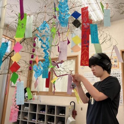 お願い事が叶いますように…☆彡