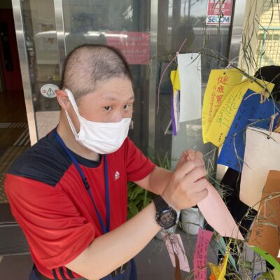 お願い事が叶いますように…☆彡